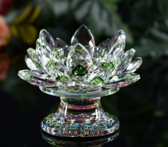 水晶蜡烛台